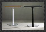 スチールベーステーブル脚 丸形・楕円形