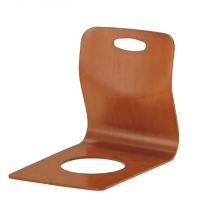 ＺＦ９８６１　　座椅子　ブナ突板成型合板　　　木部カラー２色