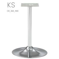 KS　CR （クロームメッキ）　４００φ（　チェア用レッグパーツ　高さ選択