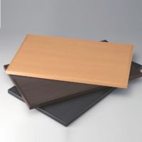 天美　メラミン天板（木縁張り）　常備在庫製品　W６００&times;D７５０　天板色３色