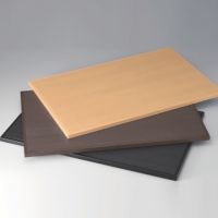 角島　メラミン天板（木縁張り）　常備在庫製品　W６００&times;D７５０　天板色３色