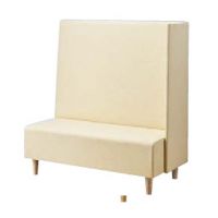 ミーティ左アーム　W１２２０　木部塗装色２色　　　張地ランクＡにての価格