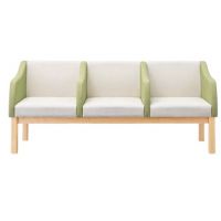 リュシ－　３Ｐ　W１７８０　木部塗装色２色　　　張地ランクＡにての価格