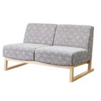 漣　（さざなみ）　２Ｐ　木部色２色　　張地ランクＡにての価格