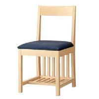 柵（さく）イス　木部色２色　　張地ランクＡにての価格