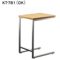 ＫＴー７８１　フレームクロームメッキ　Ｈ５５０　木部色３色