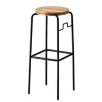 ポモットカウンター　１　木部色３色　フレームスチール