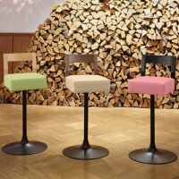 小百合カウンター椅子　　木部色３色より選択　張地Aランク