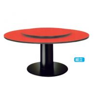 １１－１４５－１　メラミン朱　スチール脚