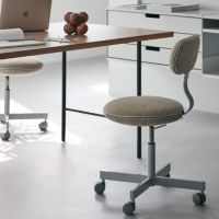 マカロンチェア　キャスタ付き　張地各ランク限定張地