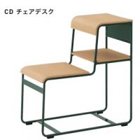 ＣＤ　チェアデスク　フレーム３色、座背部分３色より選択