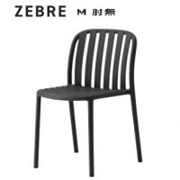 ゼーブル　肘なし　Ｍ　屋外対応ガーデンチェア　スタッキング７脚