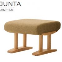 ジュンタ　ＡＳＭ１人用背無　木部色２色　　張地ランクＡにての価格