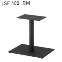 ＬＳＦー４００　ベース４００正方形　店舗のテーブル脚　塗装色２色より選択