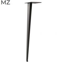 MZ(スチール製脚)テーパー型 粉体塗装ブラック色 4本セット価格